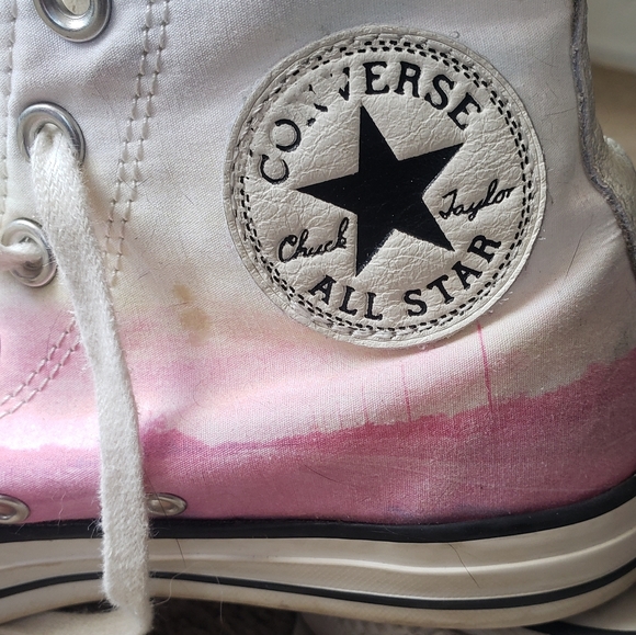 Ombre Converse High Tops - Picture 2 of 3